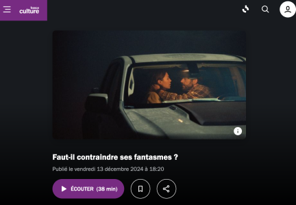 France Culture / Questions du soir