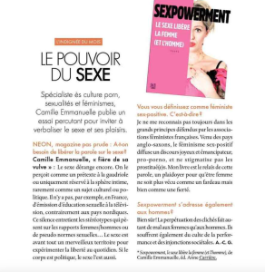 Camille Emmanuelle, Sexpowerment